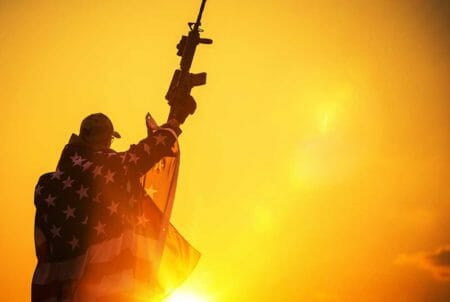 Will Noty Comply American Flag Militia Confiscation AdobeStock_Tomasz Zajda 110451903
