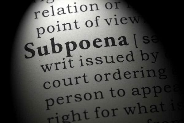 subpoena court order judge gavel iStock-Devonyu 1124641449