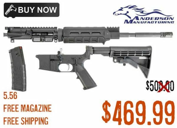 Anderson AM-15 5.56 16 MOE M-LOK Rifle Sale may2022