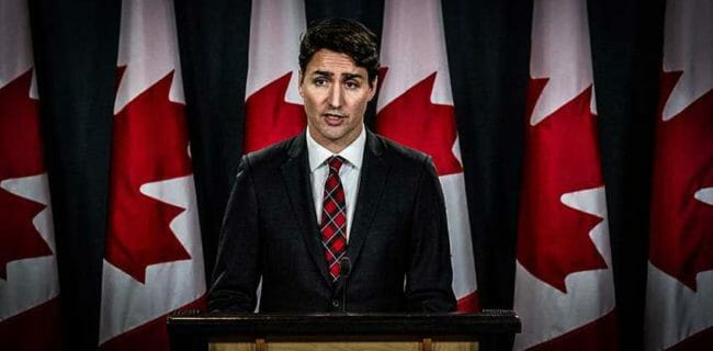 Canada PM Justin Trudeau