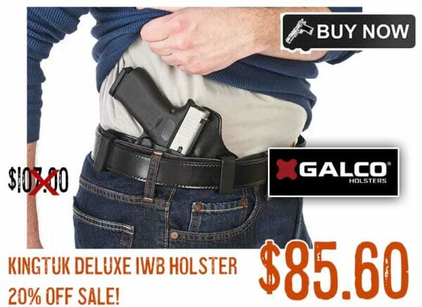 Galco Kingtuk Deluxe IWB Holster sale deal discount 2023