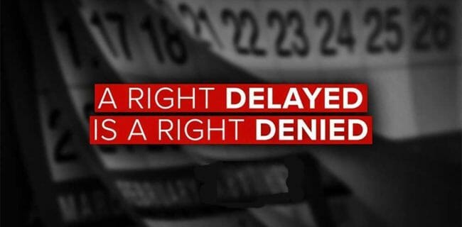 Right Delayed Rights Denied Clean