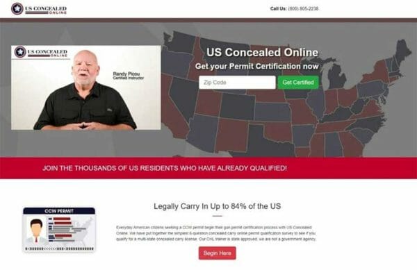 US Concealed Online ScreenShot by Lee Williams