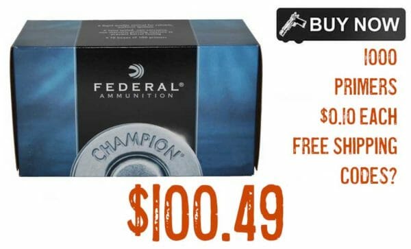 1000 Federal Premium Large Rifle Primers july2022