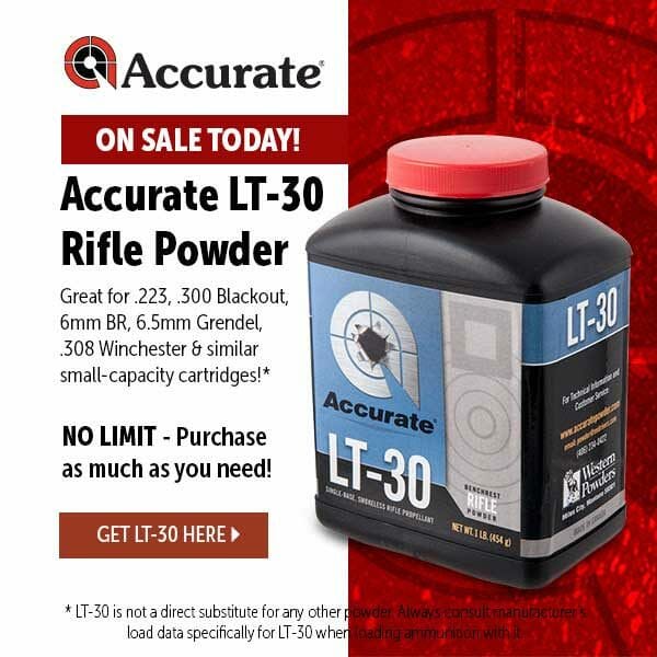 Accurate LT-30 Gun Powder Sale