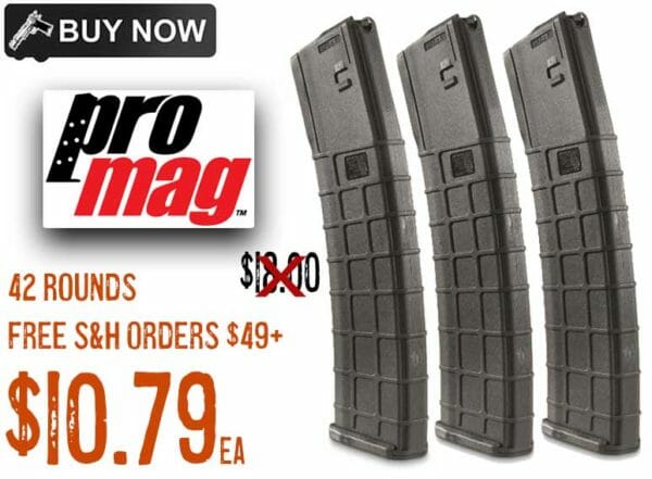 ProMag AR-15 M16 42 Round Magazines Sale SGmarch2022