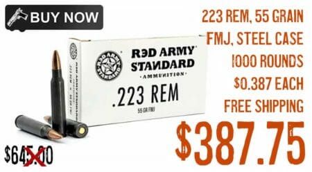 Red Army Standard 223 Rem 55 Grain FMJ Sale june2022
