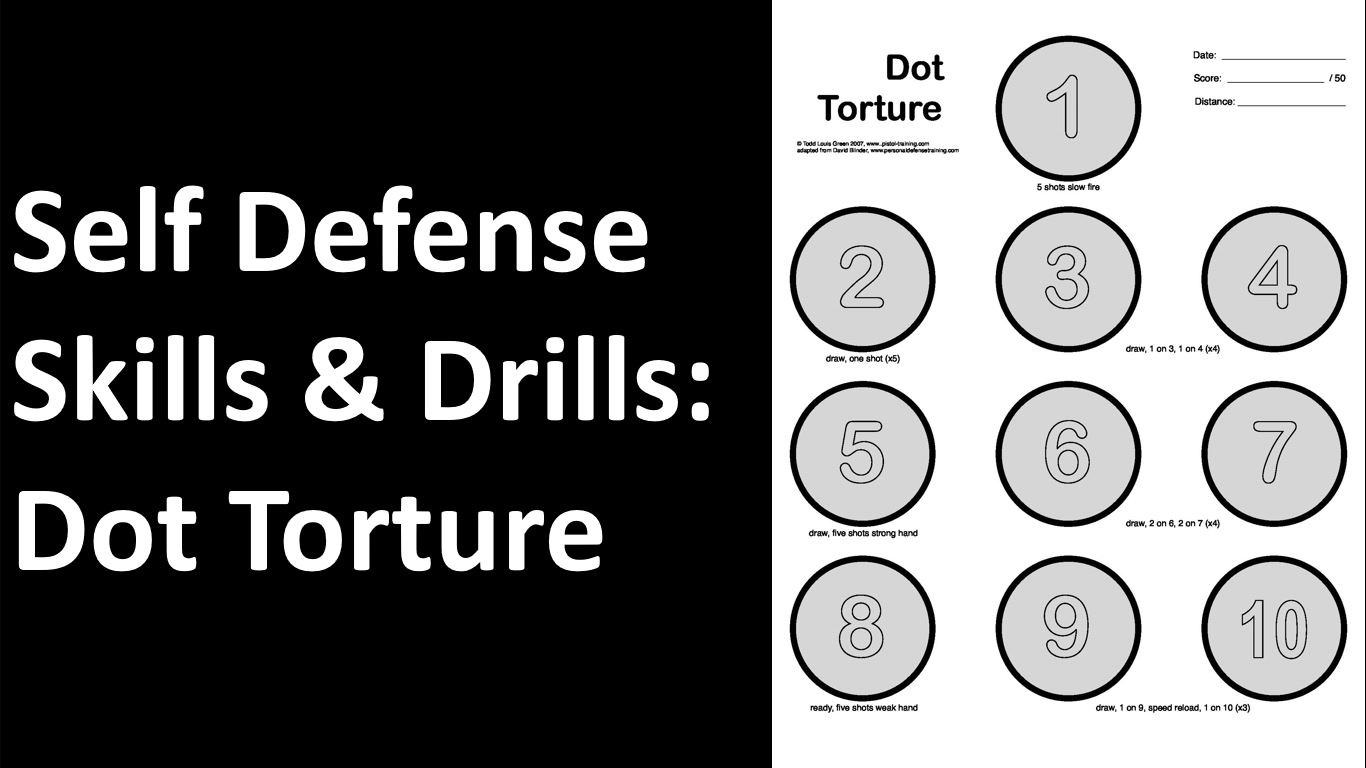 Dot Torture Shooting Target Drill Printable For Free Targets4free 