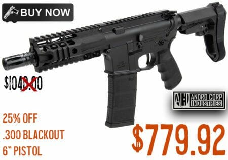 Andro Corp Industries Micro Intrepid MOD 0 Base Plus 300BLK Pistol Sale