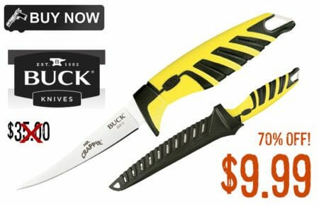 Buck Knives 232 Mr. Crappie Slab Shaver Filet Knife Sale