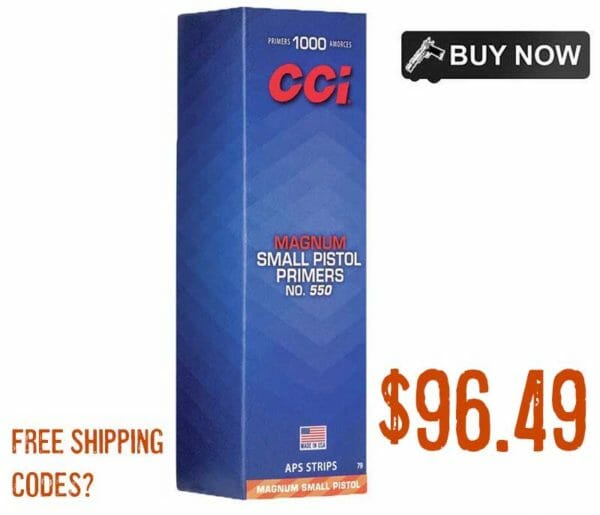 CCI Small Pistol Primers Sale july2022