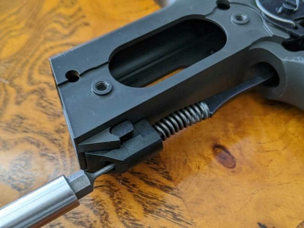 SIG P229 Legion Trigger Upgrade Step-4 See the Mainspring 2