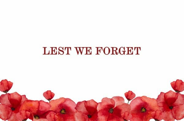 Never Forget Poppy flowers Happy Remembrance Day iStock-Sviatlana Barchan 1339877899