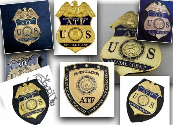 ATF Badges Fake Will Real ATF Please Standup