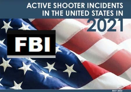 FBI Report: Active Shooter Incidents in the USA 2021