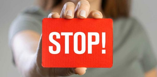 STOP Quit Halt iStock-eternalcreative 1290066059