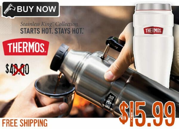 Thermos Stainless King Insulated Travel Tumbler Sale feb2023