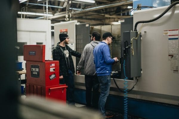 Aero Precision engineers at work