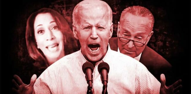 Joe Biden Chuck Schumer Kamala Harris IMG NRA