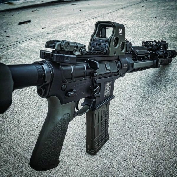 The Lancer mag in rifle The Lancer mag in rifle