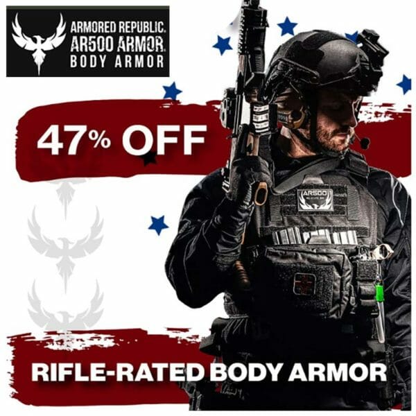 SAVE 47% On AR500 Testudo Body Armor