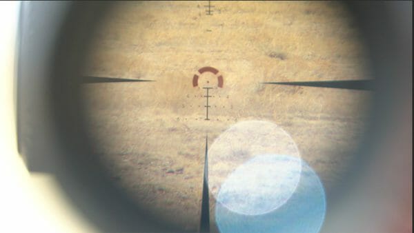 The Strike Eagle’s EBR-8 reticle is glass-etched, clutter-free, and easy to use.