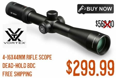 Vortex Viper HSLR 4-16x44mm Rifle Scope Dead-Hold BDC Sale