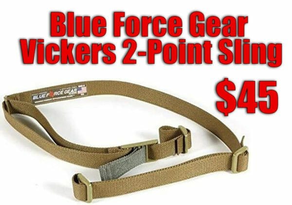 DAILY DEAL: Blue Force Gear Vickers 2-Point Rifle Sling Only $45