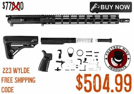 Foxtrot Mike AR15 16in Rifle Build Kit in 223 Wylde Sale