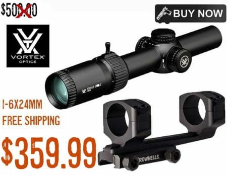 Vortex Strike Eagle 1-6X24Mm Rifle Scope Sale dec2022