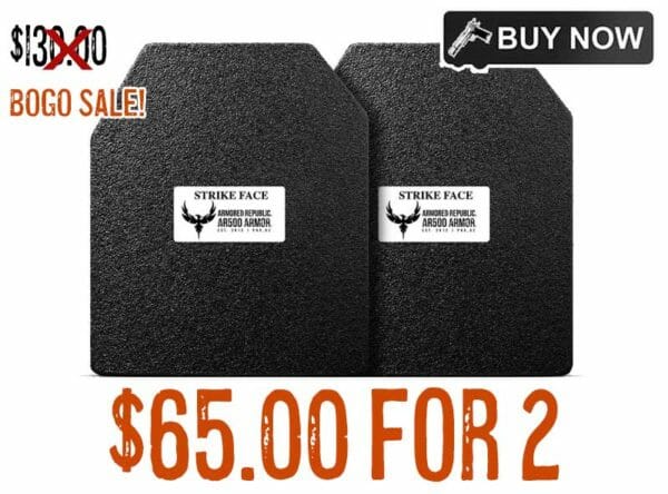 AR500 Heritage Body Armor Plate BOGO Sale