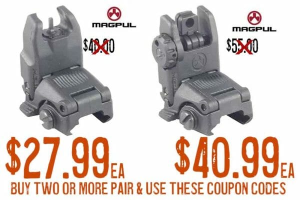 MAGPUL AR15 MBUS GEN 2 TACTICAL Sight Set Sale