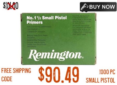 Remington Small Pistol Primers Sale