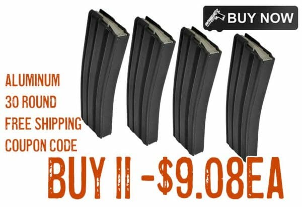 D&H Industries AR15 30-round aluminum magazines 