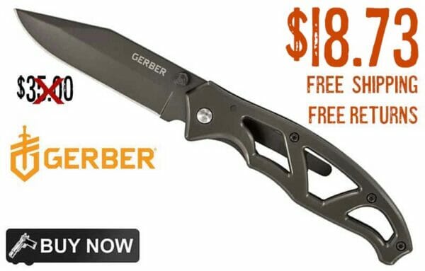 GERBER Paraframe I Knife Sale feb2023