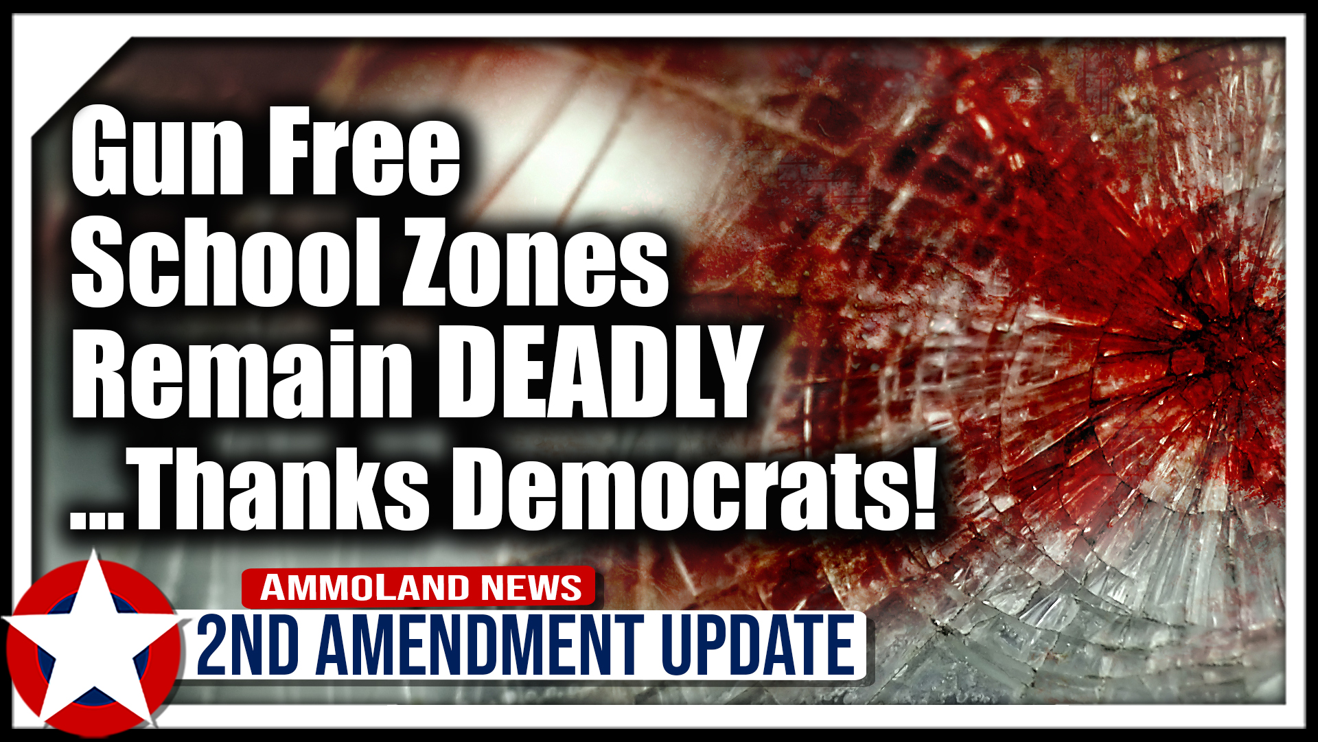 Gun Free School Zones Remain Deadly - Thanks Democrats!