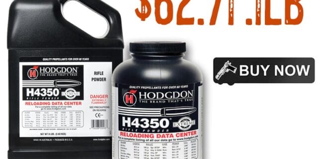 Hodgdon Powder H4350 Reloading Powder lowest price