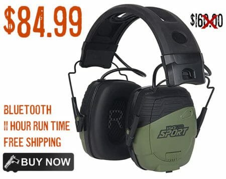 Isotunes Sport Defy Tactical Ear Muff With Bluetooth Sale