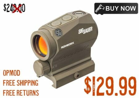 SIG SAUER OPMOD Romeo5 1x20mm Compact Red Dot Sight sept2022