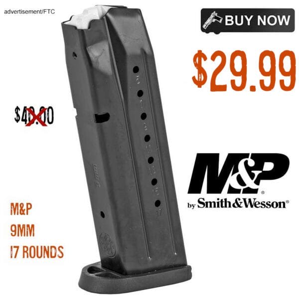 S&W M&P 9mm 17rd Magazines Sale sept2023 low price