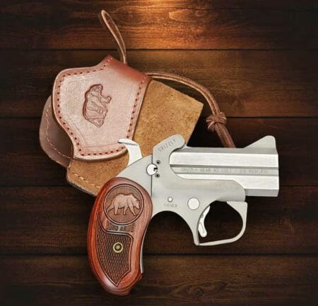 Bond Arms Grizzly Compact Double Barrel Handgun & Holster