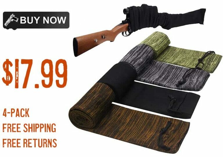 Scoped Rifle Sock 4Pack 17.99 FREE S&H Orders25+ FREE Returns