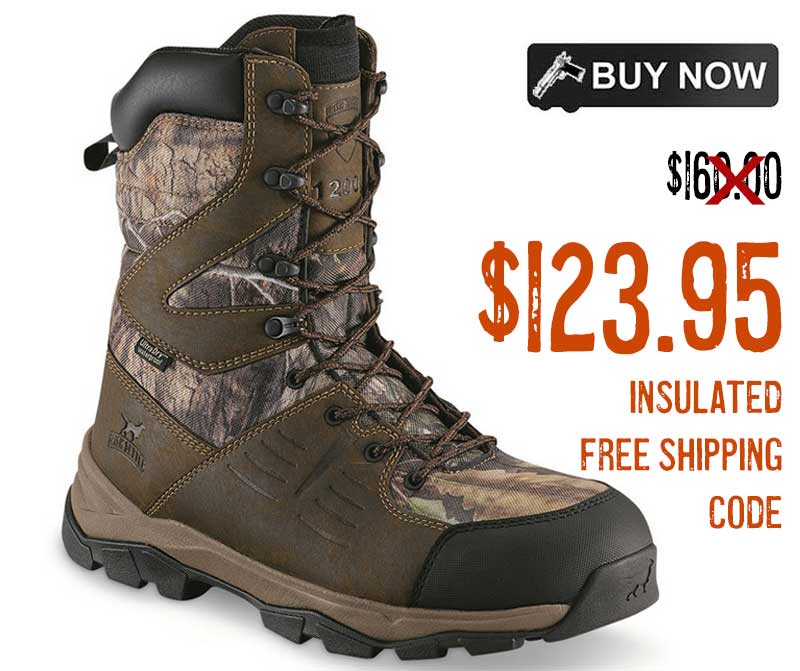 Irish Setter Terrain 10" Waterproof Insulated Hunting Boots 123.95 FREE
