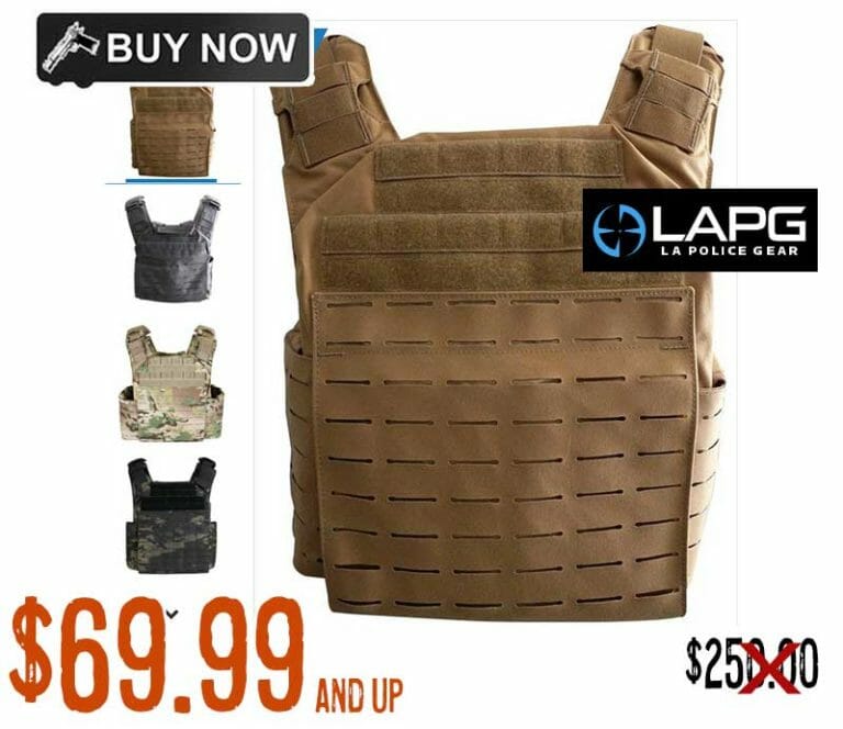 La Police Gear Atlas Molle Plate Carrier 69.99 FREE S&H Orders 100+