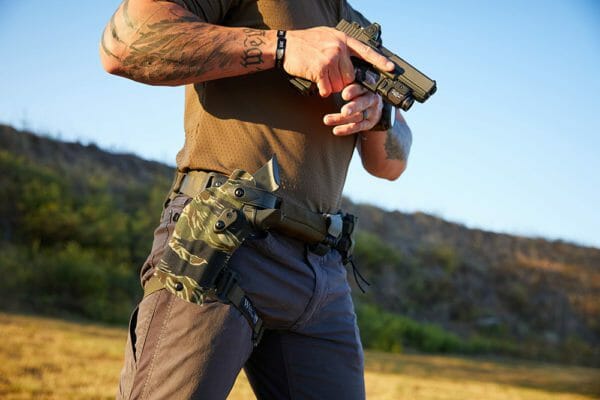 Safariland Introduces New Limited Edition Tiger Stripe Camo Holsters