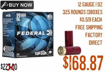 Federal Premium Top Gun 12 Gauge 1 oz Top Gun Shotgun Ammunition sale feb2023