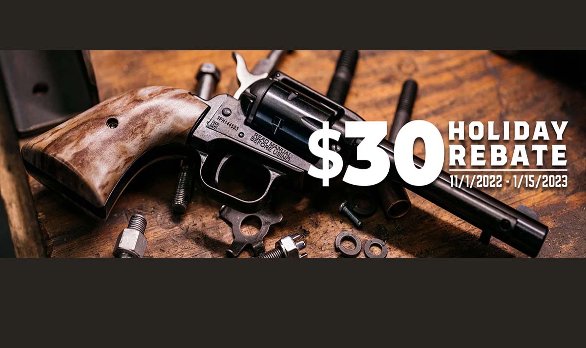 Heritage Manufacturing End of Year Rebate Is Live 30 00 OFF New Guns 