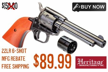Heritage Manufacturing Rough Rider 22 LR Revolver Sale Rebate deal Discount