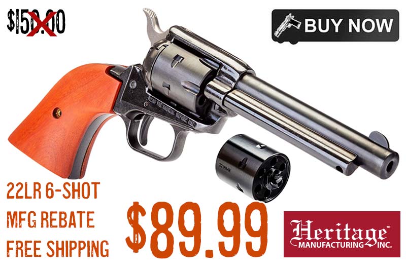 Heritage 22 Revolver Rebate