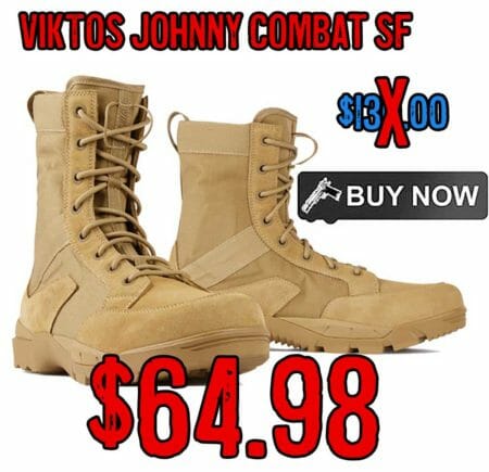 Daily Deal: Viktos Johnny Combat SF Boots 50% OFF!